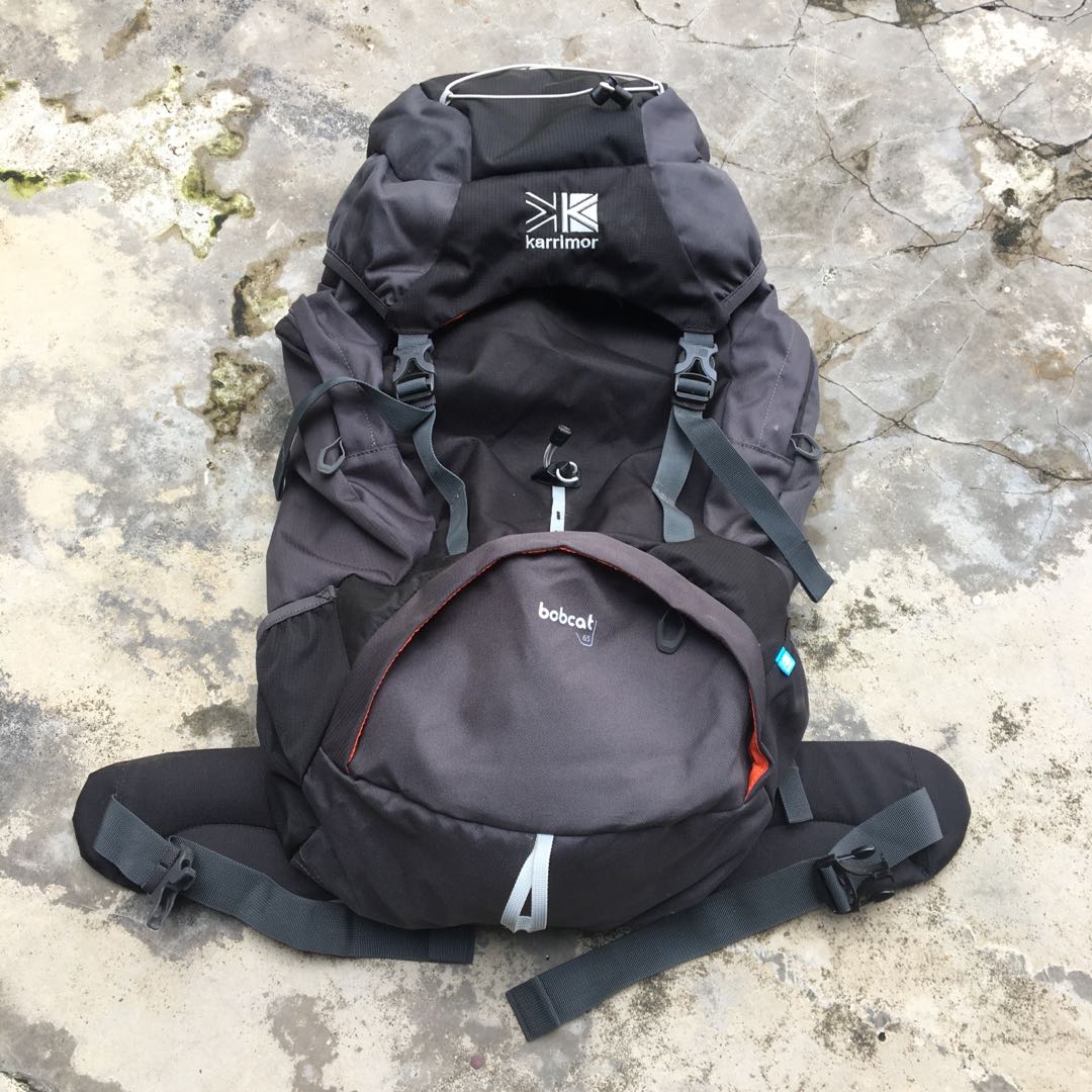 Backpack Karrimor Bobcat 65L bag outdoor hiking Men s Fashion