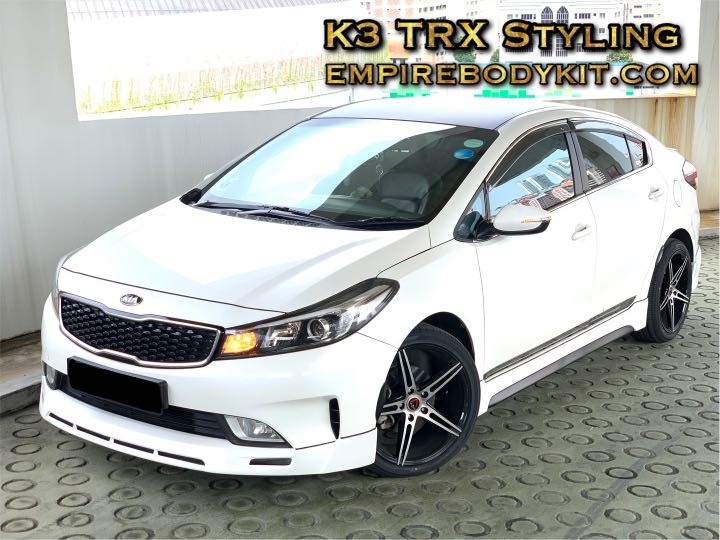 Car Body Kits Ft Type For Kia K3 Forte Cerato Front Rear Bumper Side
