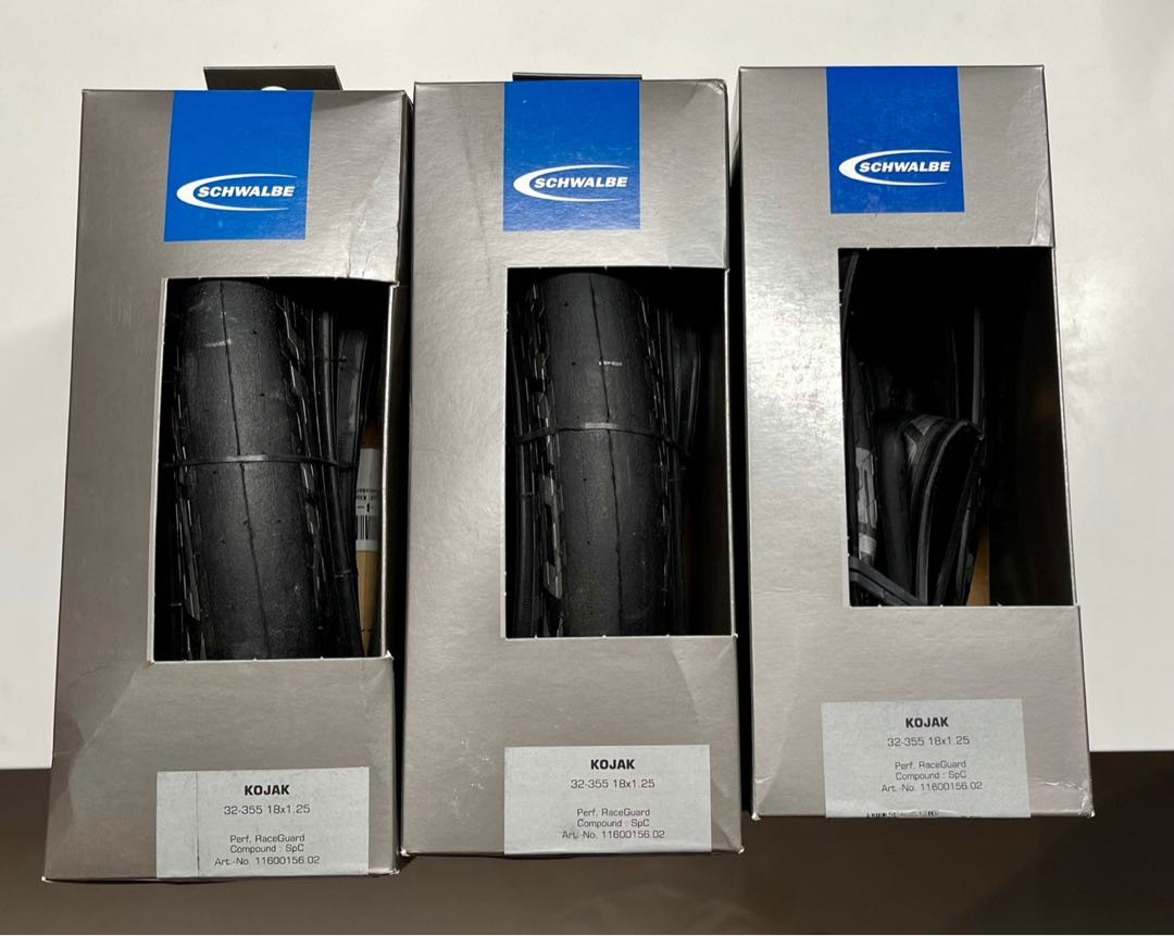 32-355 Schwalbe tire KOJAK Performance RaceGuard folding 18x1.25 