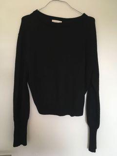 KOOKAI Black Knit Top