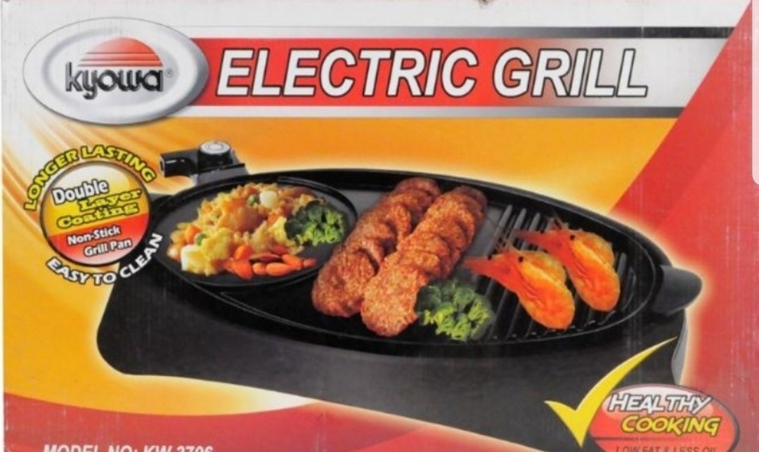 Kyowa Electric Grill Healthy Cooking, TV & Home Appliances, Kitchen