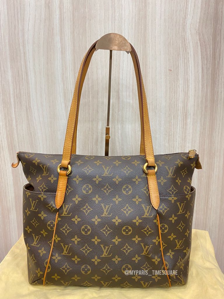 LOUIS VUITTON Totally GM Monogram Canvas Tote Shoulder Bag-US