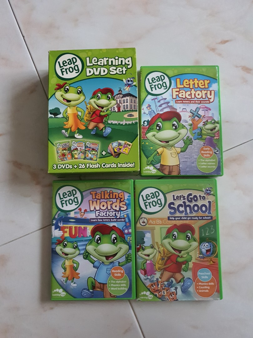 Leapfrog dvd, Hobbies & Toys, Music & Media, CDs & DVDs on Carousell