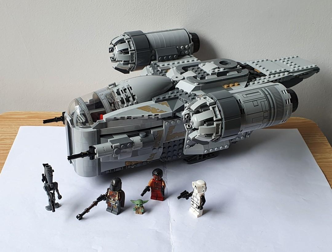 Mandalorian bounty hunter transport lego sales