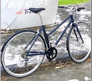 Linus Pronto 8 Speed Matte Indigo City Cruiser Bike