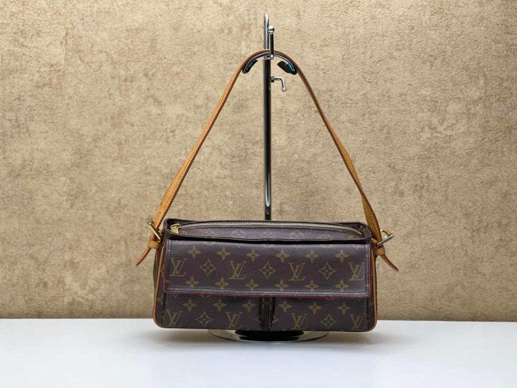 Louis Vuitton M51164 Monogram Canvas Viva-Cite MM Shoulder Bag