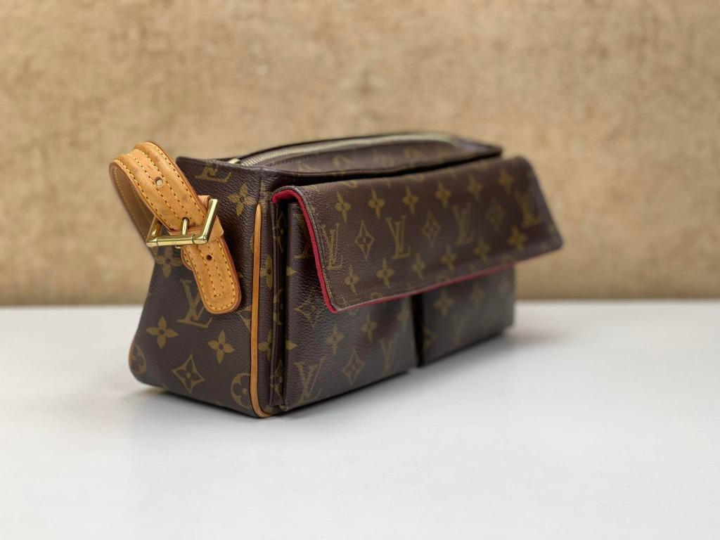 LOUIS VUITTON Shoulder Bag M51164 Viva Cite MM Monogram canvas Brown Women  Used