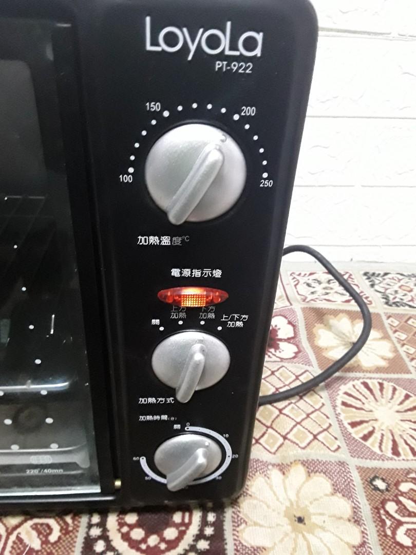 Loyola electric oven 22L capacity NEW, 家庭電器, 廚房電器, 焗爐及多士爐 Carousell