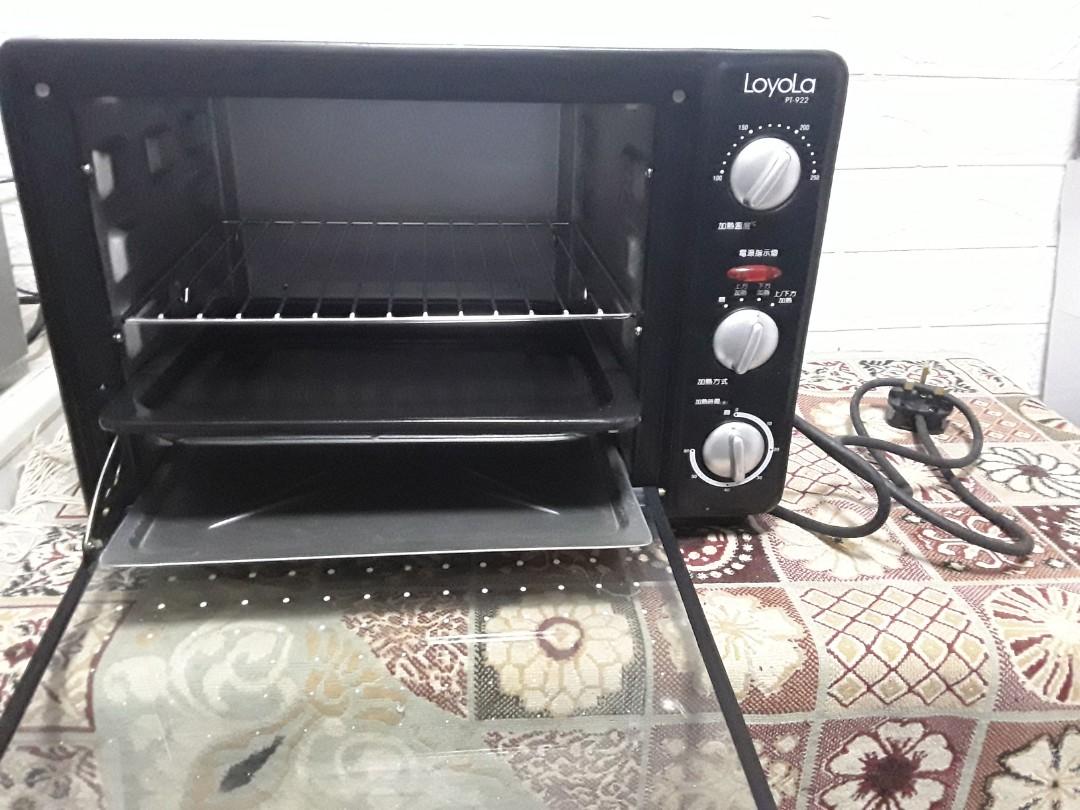 Loyola electric oven 22L capacity NEW, 家庭電器, 廚房電器, 焗爐及多士爐 Carousell