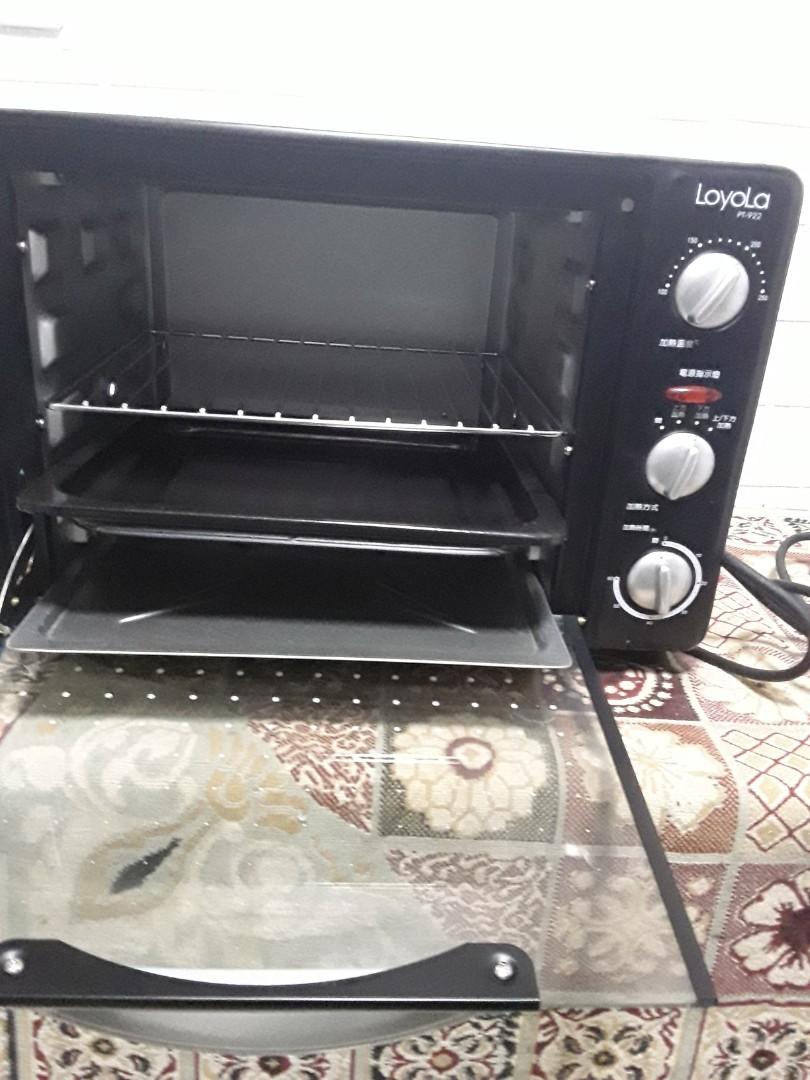Loyola electric oven 22L capacity NEW, 家庭電器, 廚房電器, 焗爐及多士爐 Carousell