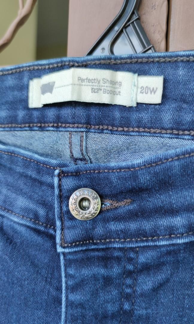 LV07 LEVIS 512 BOOTCUT 20W SIZE 36 Women s Fashion Bottoms