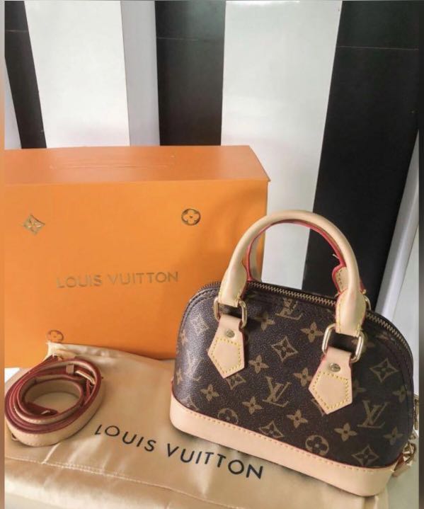 LV Alma bb Mono Luxury Bags Wallets on Carousell