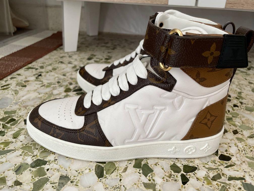 (RTP $1600) LOUIS VUITTON BOOMBOX HIGH TOP SNEAKERS