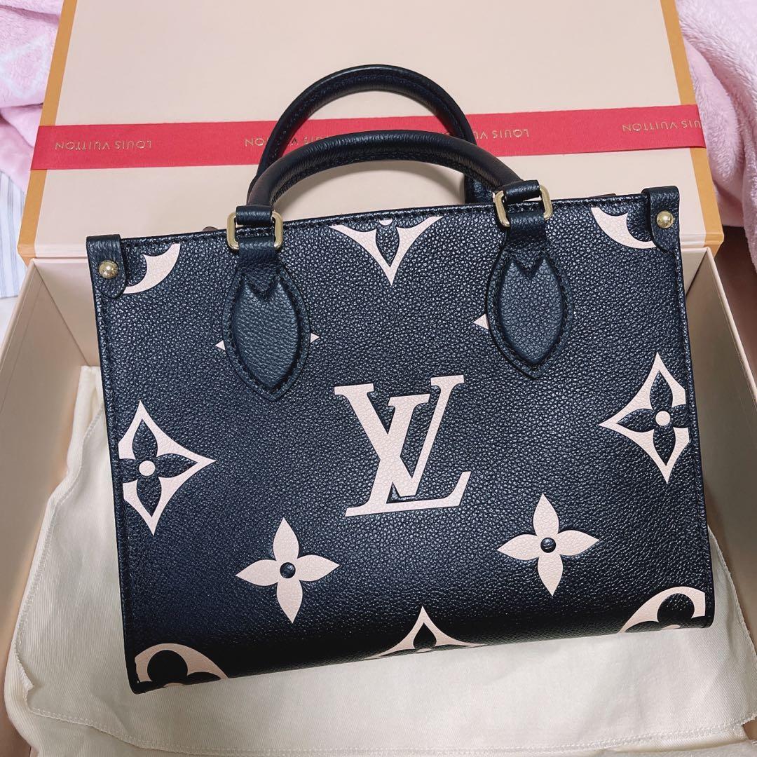 LV onthego small size with dust bag and box, Women's Fashion, Bags &  Wallets, Shoulder Bags on Carousell