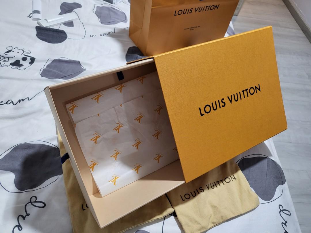 🍭 Louis Vuitton Shoe Box  Louis vuitton shoes, Shoe box, Louis