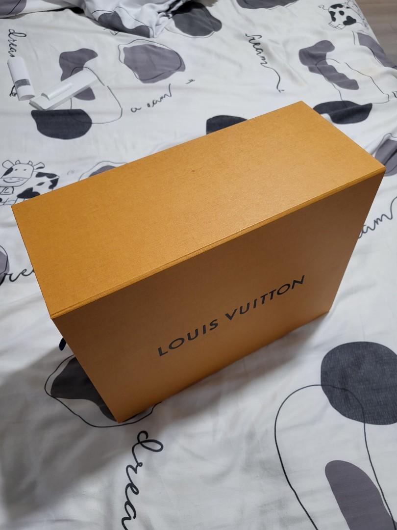 LV Shoe Box with LV Paper Bag (Authentic)
