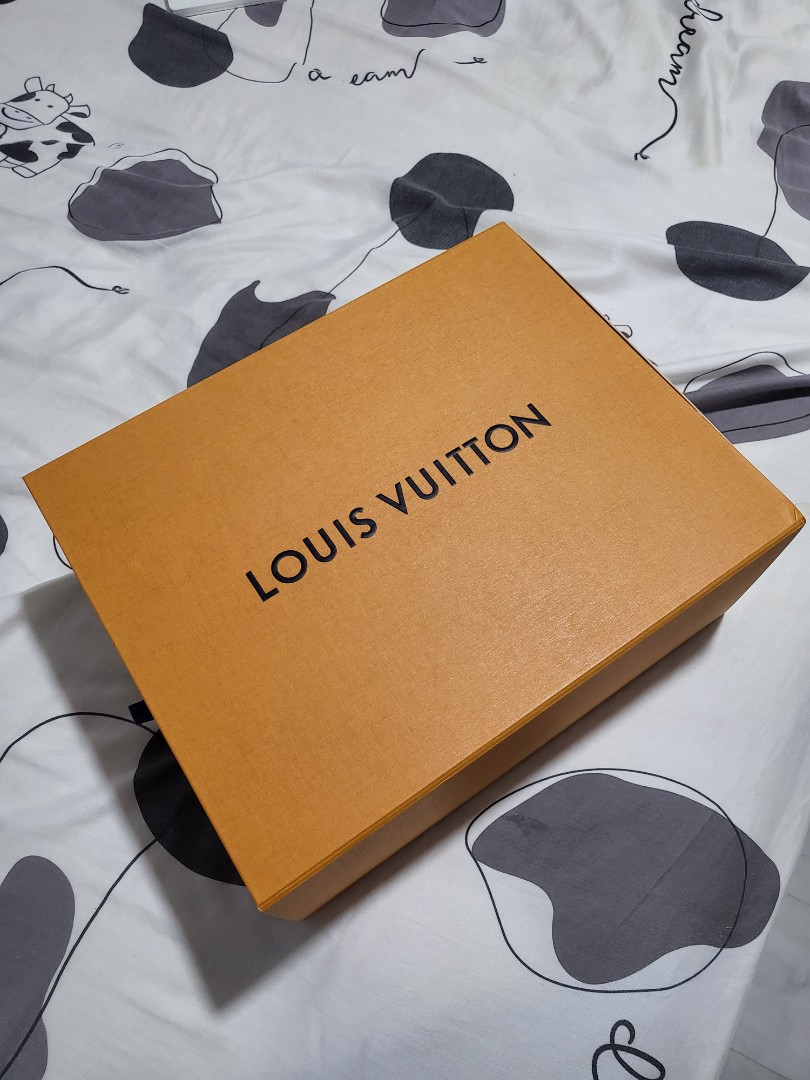 LV Shoe Box with LV Paper Bag (Authentic)