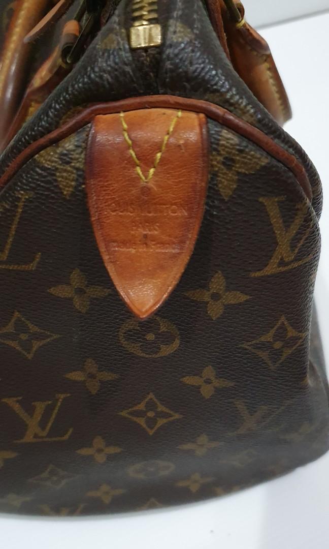 Louis Vuitton Speedy 30 Monogram SP0016 handbag, Barang Mewah, Tas & Dompet  di Carousell