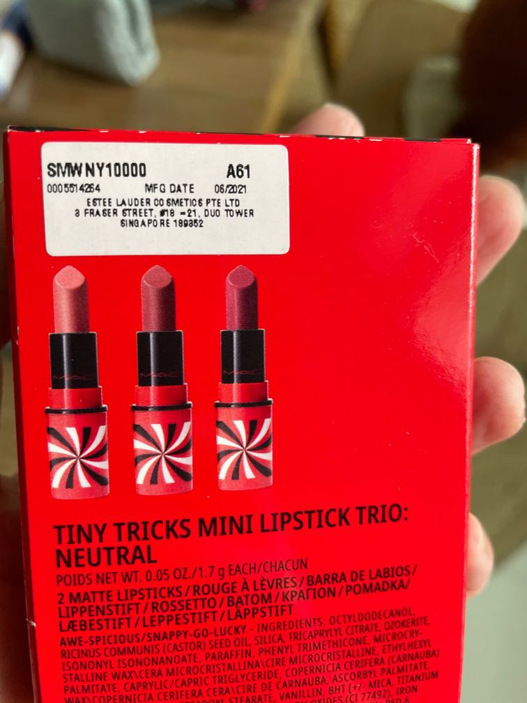 MAC Cosmetics Lipstick Set Lip Makeup