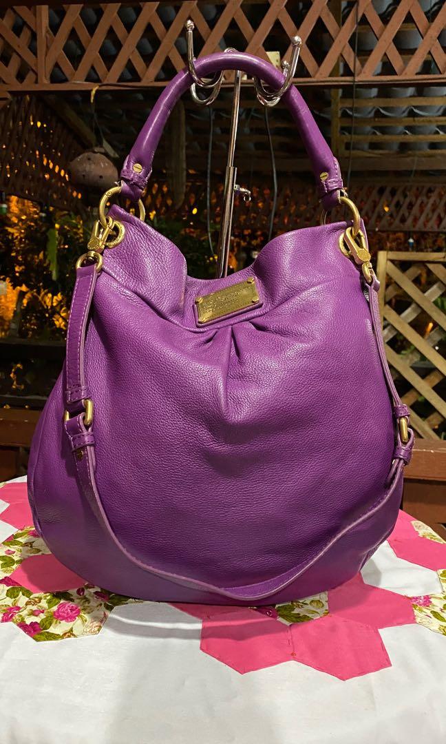 Marc by Marc Jacobs Leather Classic Q Hillier Hobo Bag