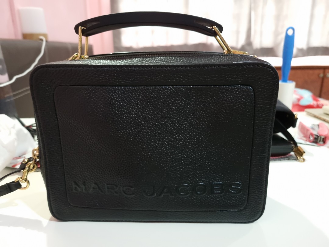 Marc jacobs textured box bag on sale
