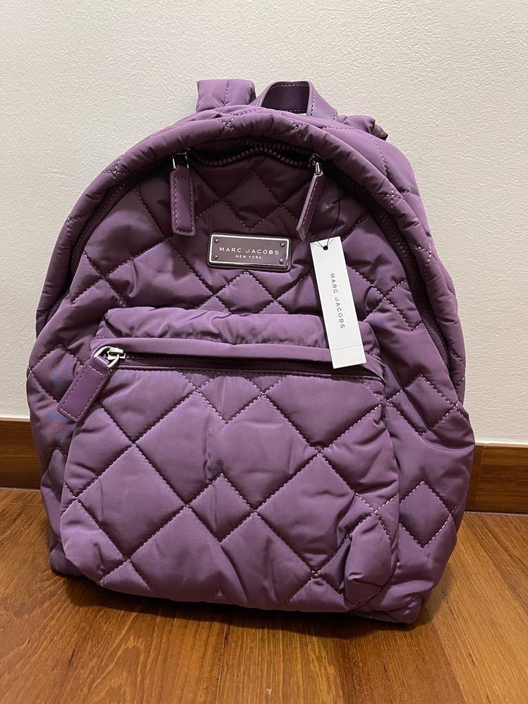 Marc jacobs purple backpack new arrivals