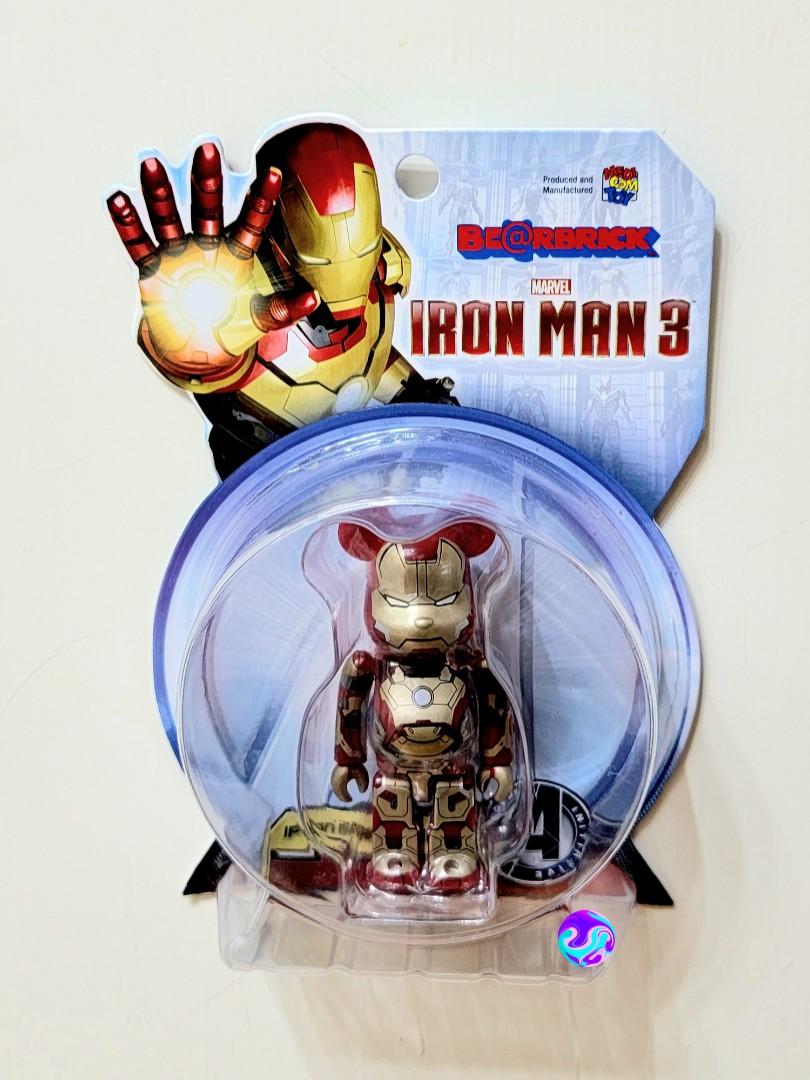 Medicom Bearbrick Marvel Iron Man 3 Mark 42 鐵甲奇俠Be@rbrick 100