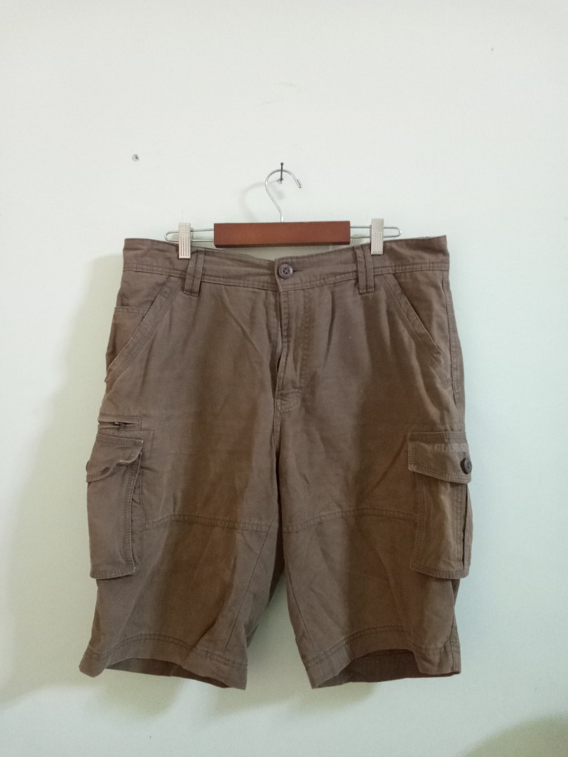 Men short Cargo, Fesyen Pria, Pakaian 