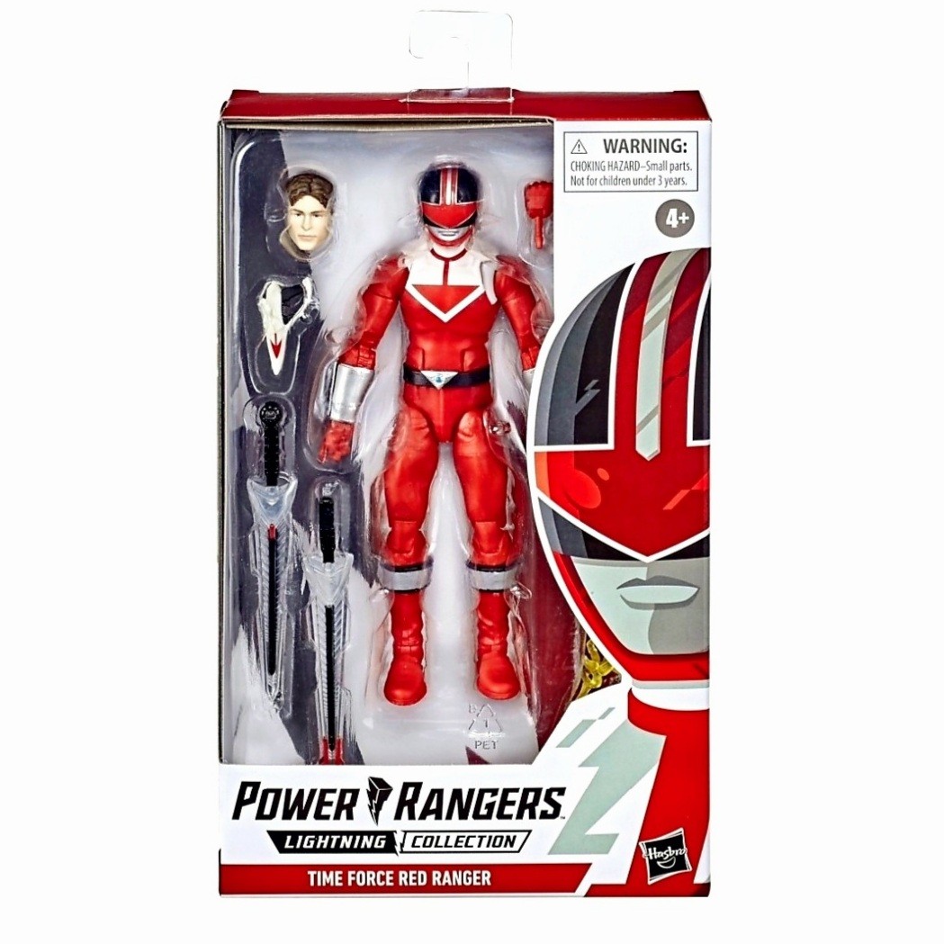 Power Rangers Lightning Collection, figurines de 15 cm Time Force