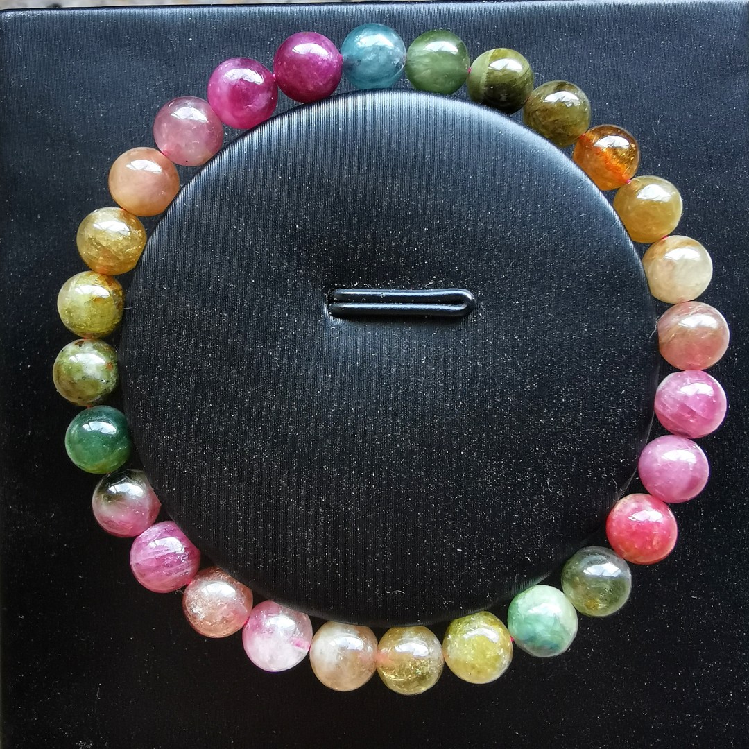 Rainbow best sale tourmaline bracelet