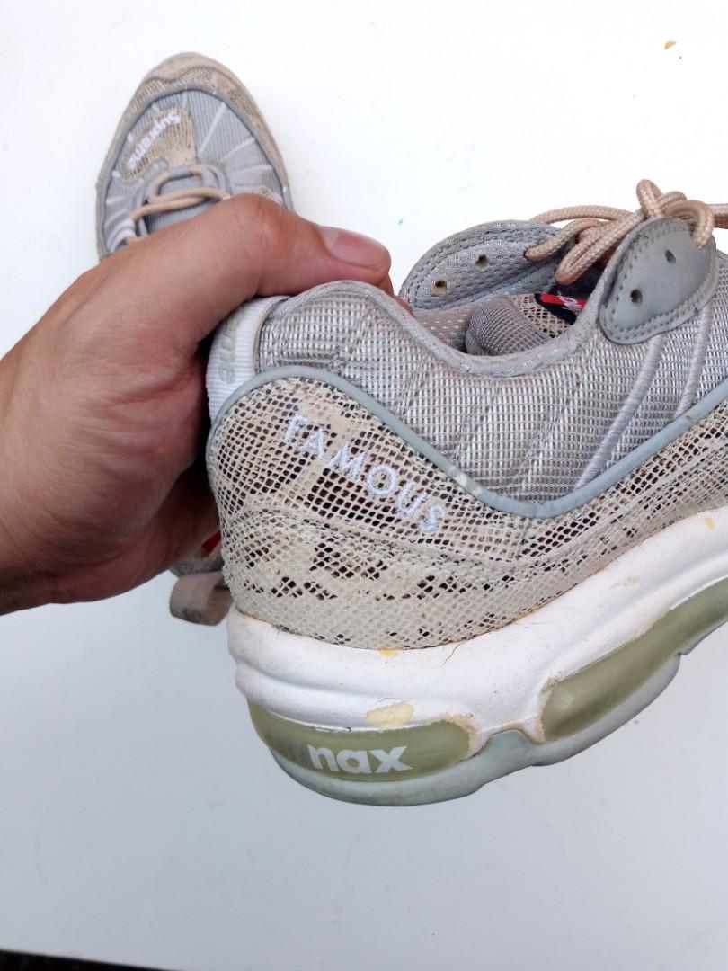 AIR MAX 98 x SUPREME SNAKESKIN, Review & On-Feet