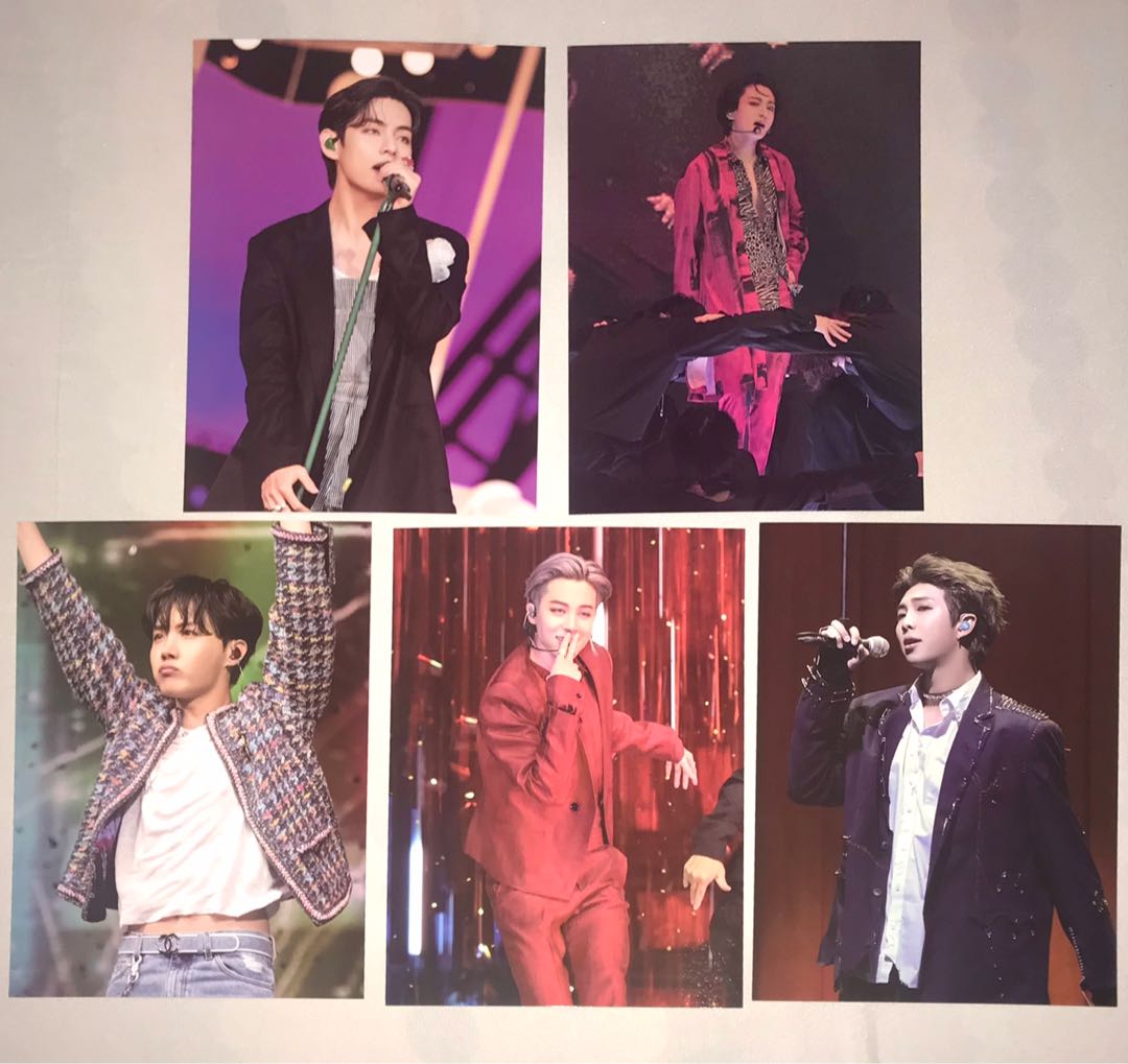 BTS MAP OF THE SOUL ON:E DVD Official Photo card photocard PC MOS ONE