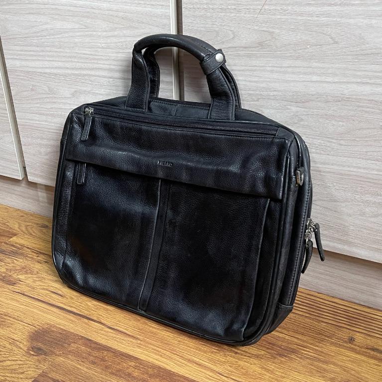 Picard Large 15-15.6 Laptop Bag Two-Zip Leather-free