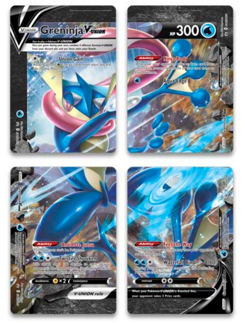 V-UNION Special Collection Greninja Mewtwo or Zacian - Pokemon Card Center