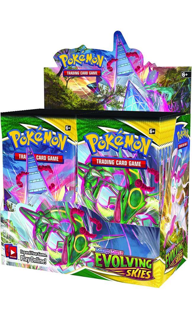 Pokmon TCG Evolving Skies Booster Box, Hobbies & Toys, Toys & Games on Carousell Pokmon TCG Evolving Skies Booster Box, Hobbies & Toys, Toys & Games on Carousell