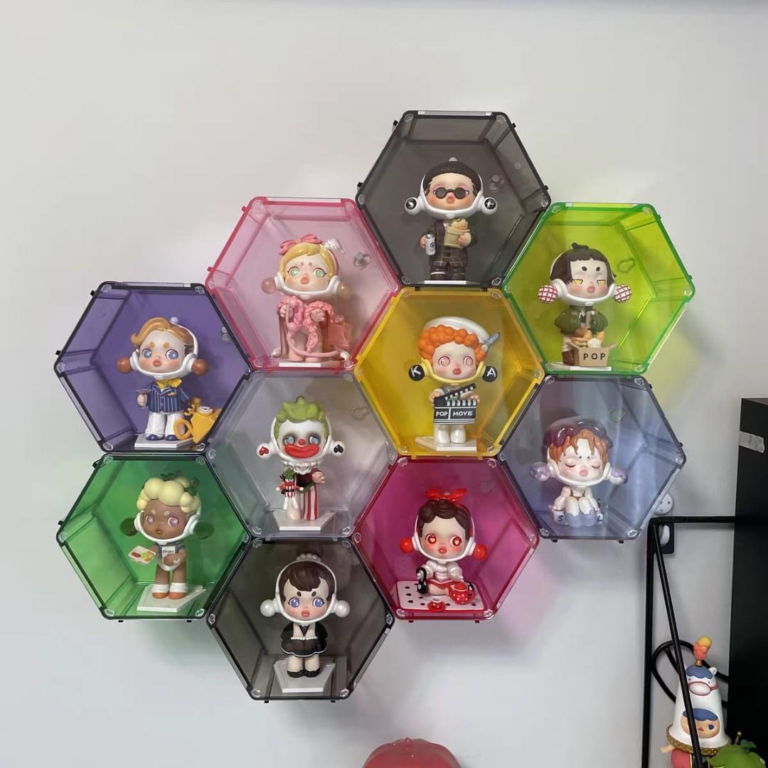 Pop Mart Popmart Bearbrick Mini Figurines Display Case 展示盒 收纳盒 Blind ...