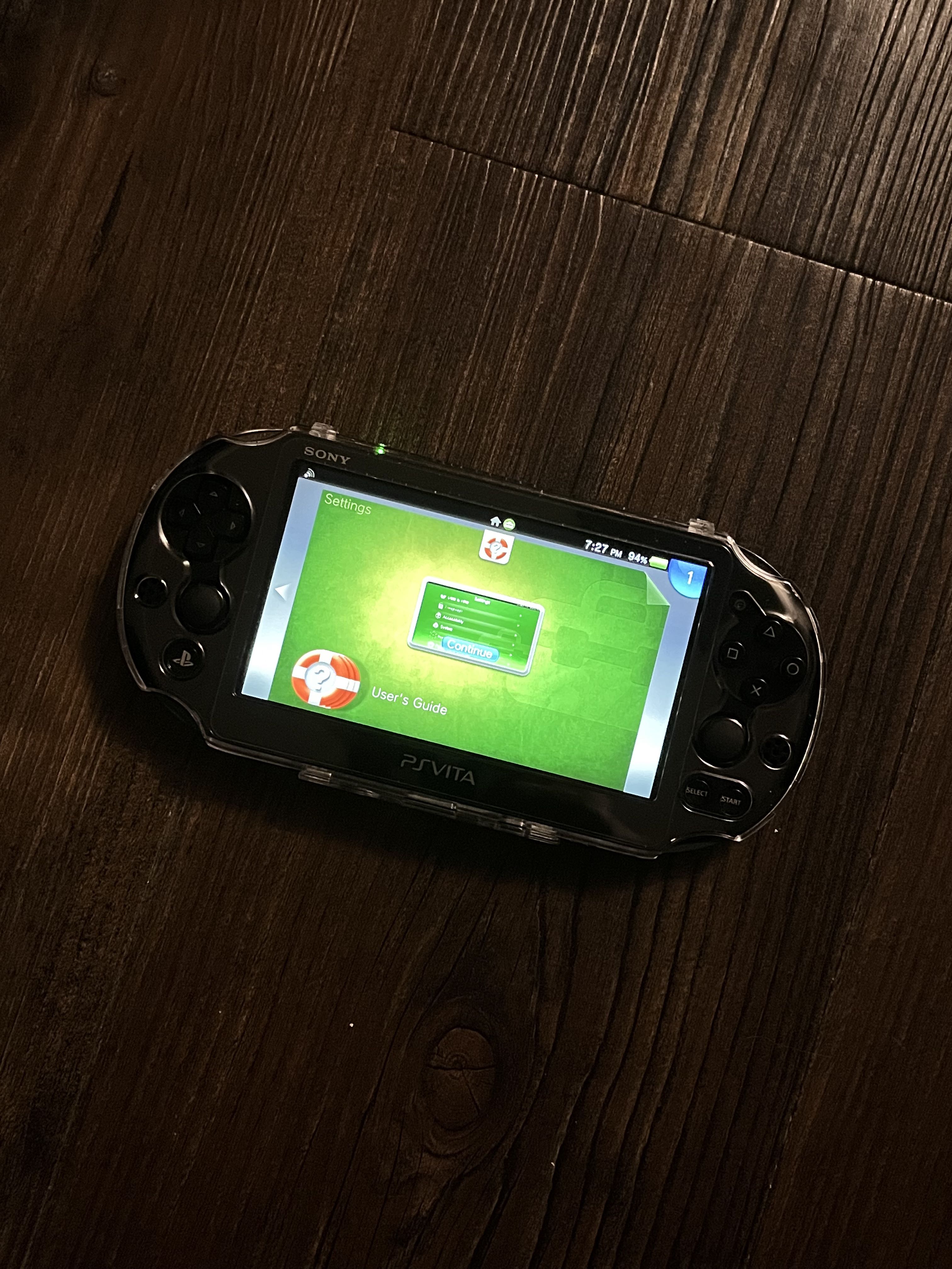 PS Vita 2000 with henkaku settings, Video Gaming, Video Game Consoles