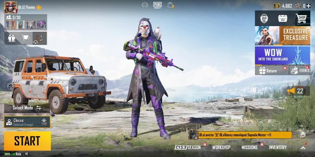 Pubg Joker Acc For Sale Video Gaming Gaming Accessories Game Gift Cards Accounts On Carousell