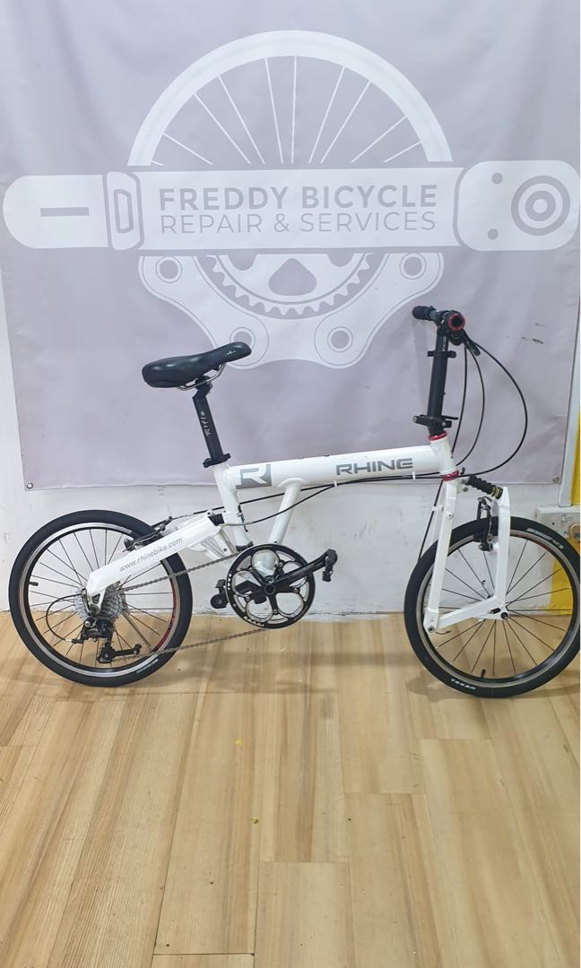 Rhine Birdy Classic 9SP Ultralight Weight Foldable Folding Bike 9