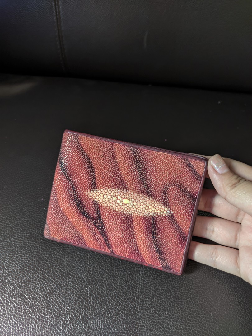 River Stingray bifold wallet, Luxury, Bags & Wallets on Carousell