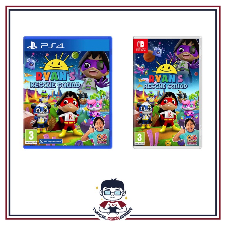 Ryan s Rescue Squad PS4 Switch Video Gaming Video Games