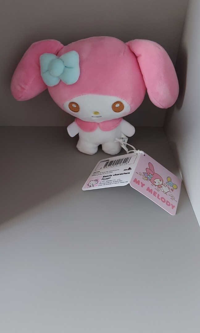 my melody hello kitty plush