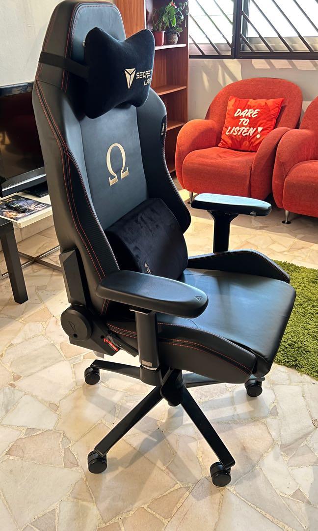 Secretlab Omega 2020 Stealth 7months old, Furniture & Home Living ...