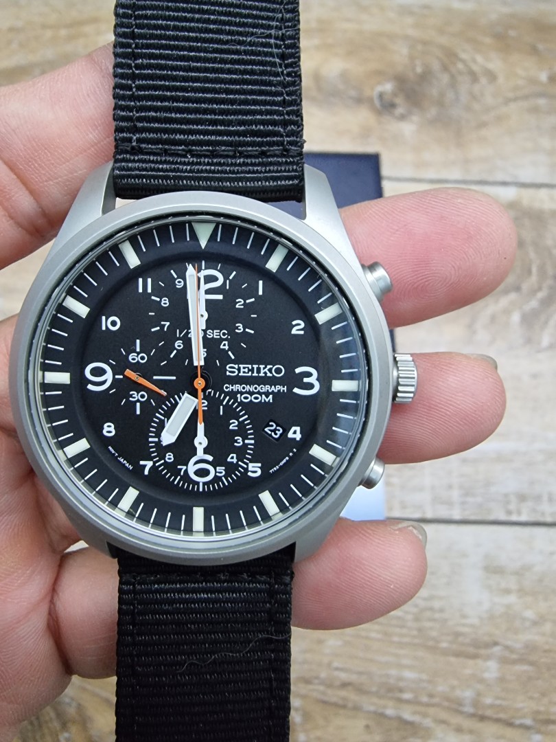 hvor ofte Flyve drage Havslug seiko military chronograph watch - OFF-57% >Free Delivery