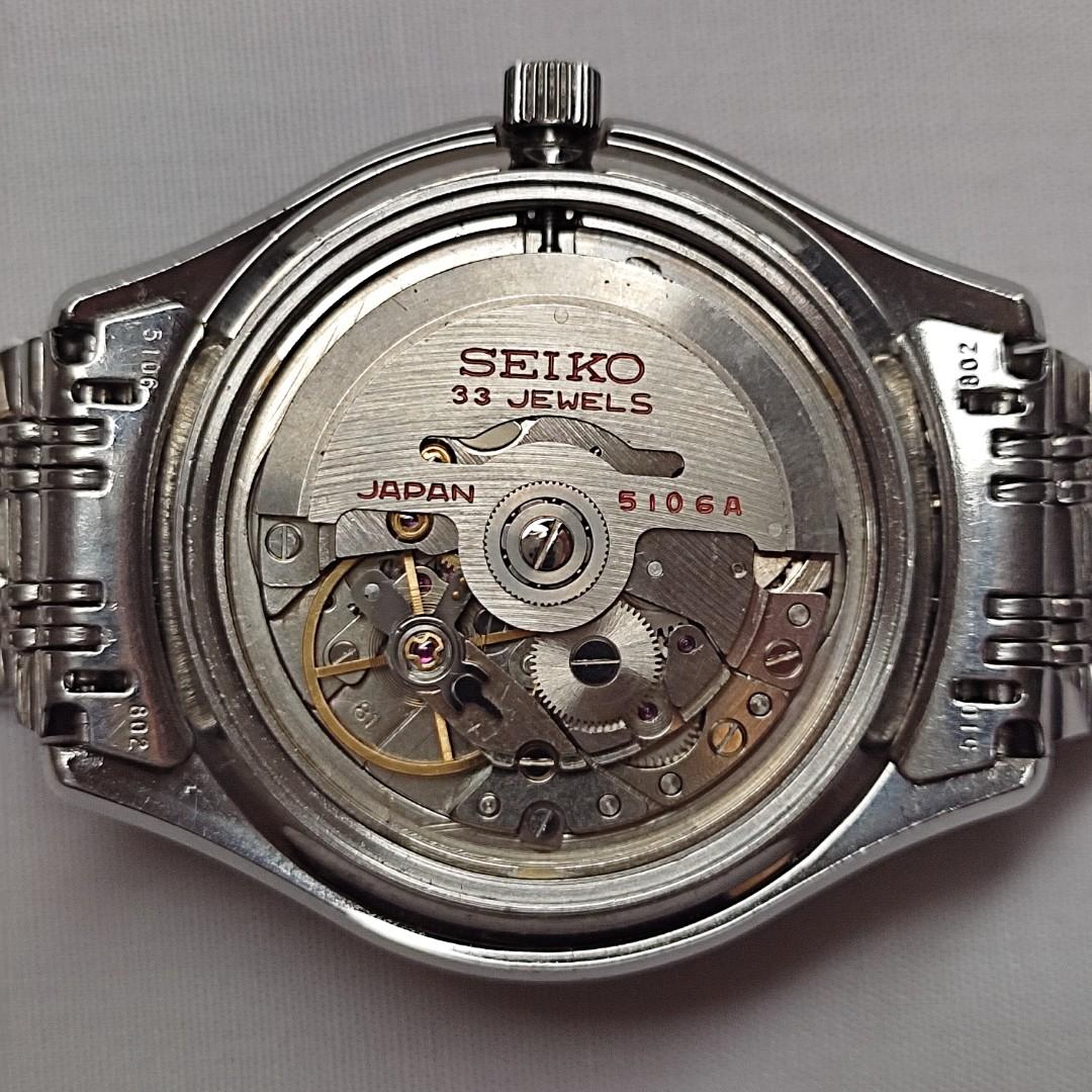 Vintage Seiko Seikomatic-P 5106-8020 (SMP02), Men's Fashion, Watches &  Accessories, Watches on Carousell