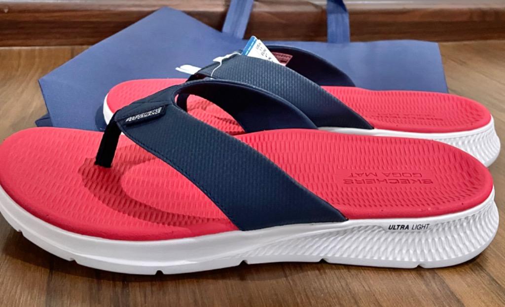 Skechers goga mat flip flops top