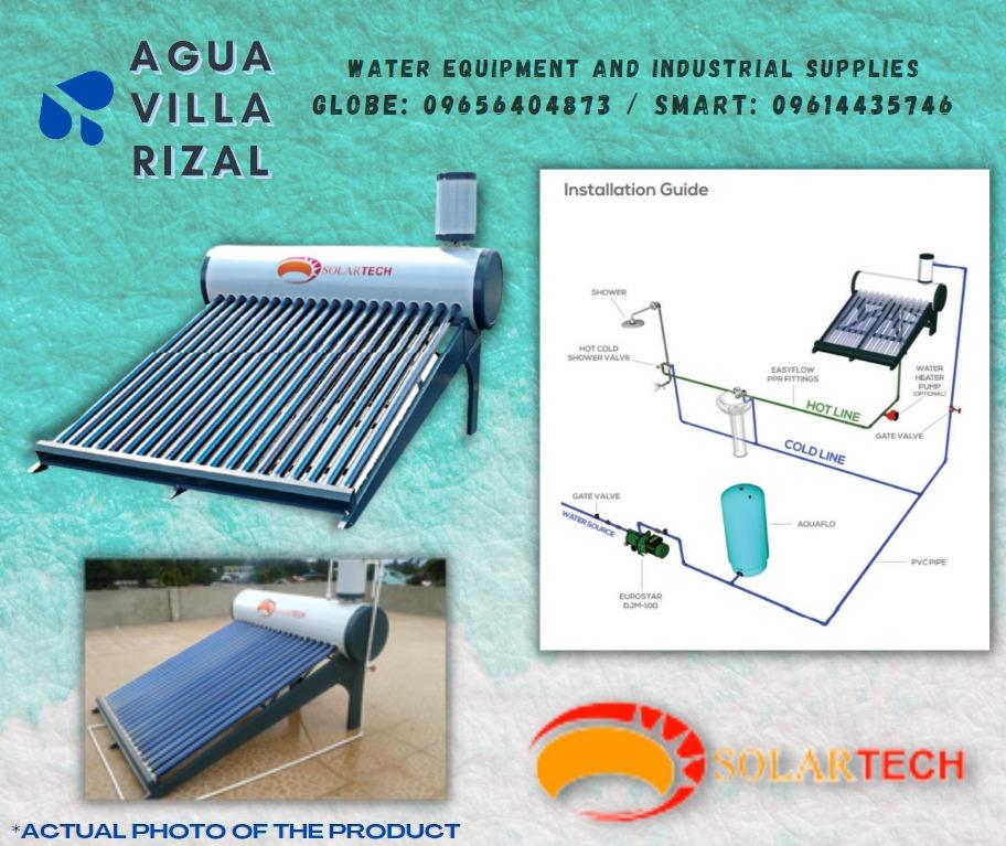 SOLARTECH SOLAR HEATER, Commercial u0026 Industrial, Industrial Equipment on  Carousell