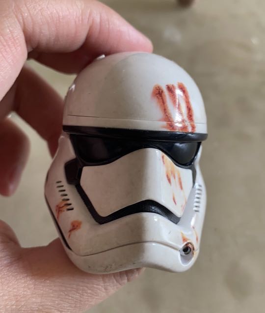 Stormtrooper bloody helmet on sale