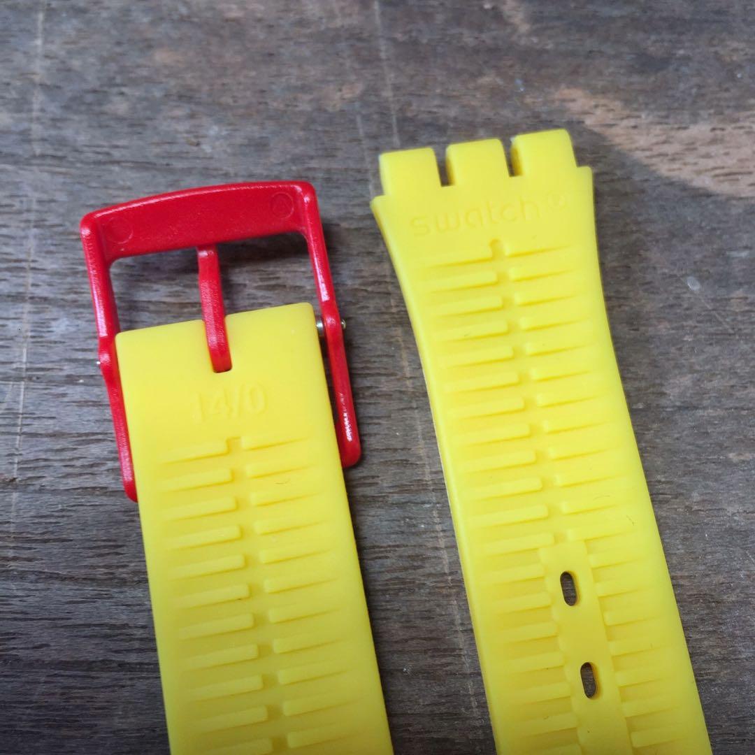 Strap Tali Jam Swatch Original, Barang Mewah, Jam Tangan di Carousell