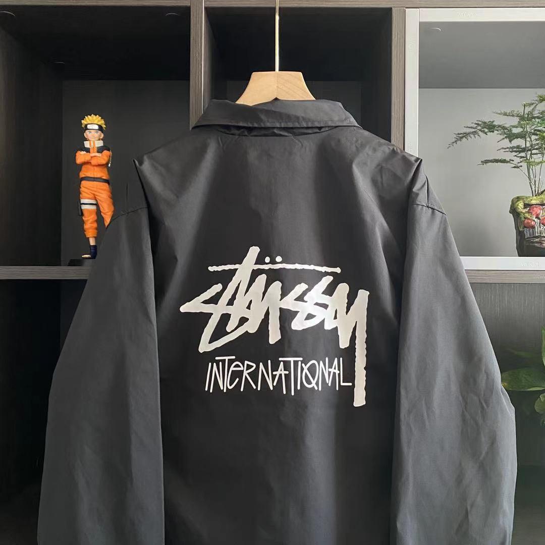 Stussy Coach Jacket, Men's Fashion, Tops & Sets, Hoodies on Carousell
